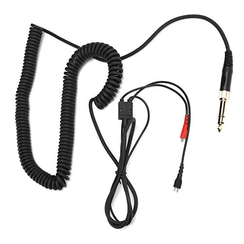 NUMNBE Headphone Coiled Audio Cable with Adapter for HD25/HD560/HD540/HD430/HD250 NUMNBE Headphone Coiled Audio Cable with Adapter for HD25/HD560/HD540/HD430/HD250 von NUMNBE