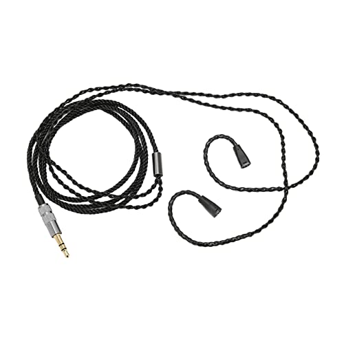 NUMNBE Upgrade Kopfhörer Audiokabel für IE8 IE80 IE8i Ohrhörer - Reduziert Lärm für High-Resolution-Klang - Schwarz NUMNBE Upgrade Kopfhörer Audiokabel für IE8 IE80 IE8i Ohrhörer - Reduziert Lärm für High-Resolution-Klang - Schwarz von NUMNBE