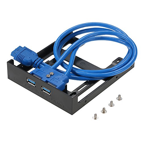 USB 3.0 Frontplatte Hub 2 Port Expansion Bay Adapter -Kabel USB 3.0 Frontplatte Hub 2 Port Expansion Bay Adapter -Kabel von NUMNBE