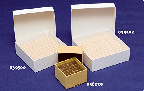 NUNC 056239 Boîte de congélation en carton pour cryotubes, 1 mL à 2 mL (Pack de 24) von NUNC