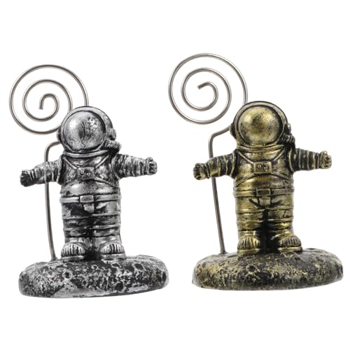 NUOBESTY 1 Set 2 Stück Astronauten Visitenkartenhalter Büronummernhalter Stifthalter Transparente Computermonitor Registerkarten Büroklammern Büroklammerhalter Laptopständer Bild NUOBESTY 1 Set 2 Stück Astronauten Visitenkartenhalter Büronummernhalter Stifthalter Transparente Computermonitor Registerkarten Büroklammern Büroklammerhalter Laptopständer Bild von NUOBESTY