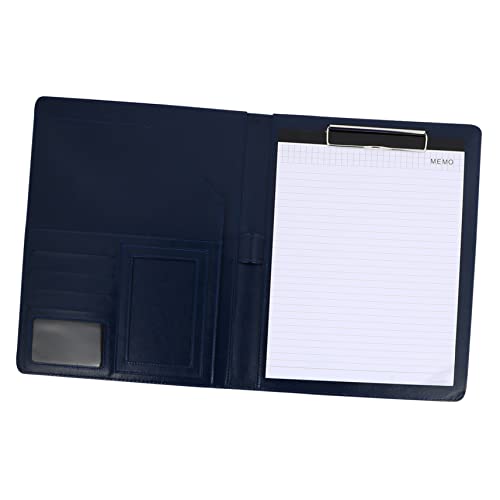 NUOBESTY 1 Stück Multifunktions Aufbewahrungsclip A4 Business Portfolio A4 Ringbuch Stifthalter Mit Kette Für Schreibtisch Klebebandspender Schreibtisch Niedliche Dokumentenkarten von NUOBESTY