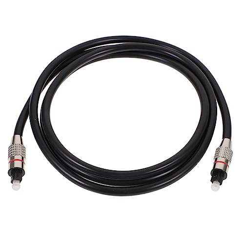 NUOBESTY 1.5M Optisches Audiokabel Optisches Kabel für Tv Spielekonsolen Hochflexibel mit Goldbeschichtetem Schutzabdeckung für Signalübertragung NUOBESTY 1.5M Optisches Audiokabel Optisches Kabel für Tv Spielekonsolen Hochflexibel mit Goldbeschichtetem Schutzabdeckung für Signalübertragung von NUOBESTY