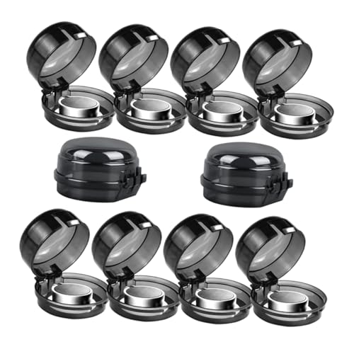 NUOBESTY 10 Stück Backofen Kindersicherung Groß Runden Ersatz Aus Beschützer Schützend Abdeckungen Für Herd-sicherheitsknöpfe Schutz Geschützt Universal- Hitze P.s Black NUOBESTY 10 Stück Backofen Kindersicherung Groß Runden Ersatz Aus Beschützer Schützend Abdeckungen Für Herd-sicherheitsknöpfe Schutz Geschützt Universal- Hitze P.s Black von NUOBESTY