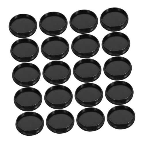 NUOBESTY 100 Stück Albumbindungsschnalle Discbound-discs Dehnungsringe Disc-binder-ringe Notizbücher Planer-discs Buchbindung Buchbindescheiben Aus Kunststoff Planerscheibe Black Plastik von NUOBESTY