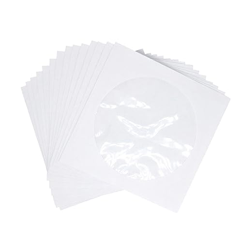 NUOBESTY 100Stücke CD Hüllen im Umweltfreundlichen Design Transparente Fenster für Einfache Übersicht zur Aufbewahrung von DVDs Zuhause NUOBESTY 100Stücke CD Hüllen im Umweltfreundlichen Design Transparente Fenster für Einfache Übersicht zur Aufbewahrung von DVDs Zuhause von NUOBESTY