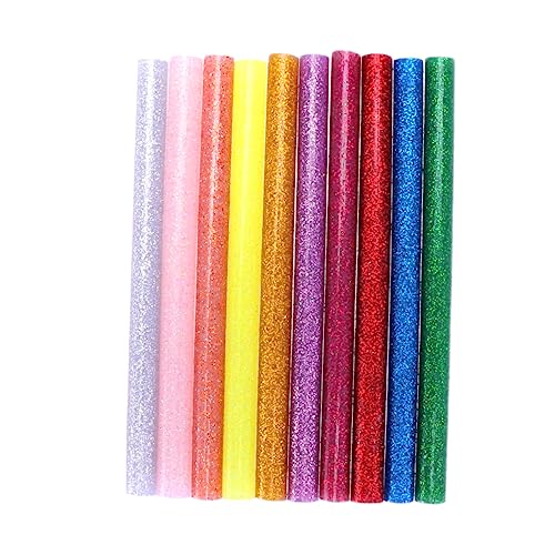 NUOBESTY 100Stücke Heißklebestifte Glitzernde Schmelzklebestifte Für Bastelprojekte DIY Und Anwendungen Und Sicher NUOBESTY 100Stücke Heißklebestifte Glitzernde Schmelzklebestifte Für Bastelprojekte DIY Und Anwendungen Und Sicher von NUOBESTY