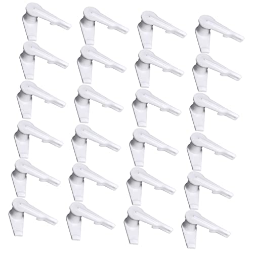 NUOBESTY 100Stücke Lampenschirm Fixierclips Drehbare Deckenleuchte Cover Clips Robustem Material Universelle Klemmen Für Einfache Und Sichere Befestigung Von Lampenschirmen NUOBESTY 100Stücke Lampenschirm Fixierclips Drehbare Deckenleuchte Cover Clips Robustem Material Universelle Klemmen Für Einfache Und Sichere Befestigung Von Lampenschirmen von NUOBESTY