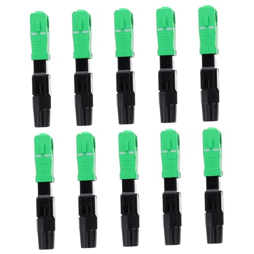NUOBESTY Singlemode-glasfaseradapter Glasfaser-schnellverbinder 10 Stück Neue Netzwerkmanagement-ausrüstung NUOBESTY Singlemode-glasfaseradapter Glasfaser-schnellverbinder 10 Stück Neue Netzwerkmanagement-ausrüstung von NUOBESTY