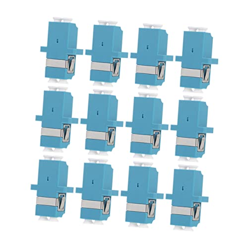 NUOBESTY 12Stücke Teiliges Glasfaseradapter mit Flansch Präzise Korrosionsbeständig für Catv Geringer Einfügungsverlust Einfache Handhabung Glasfaserzubehör NUOBESTY 12Stücke Teiliges Glasfaseradapter mit Flansch Präzise Korrosionsbeständig für Catv Geringer Einfügungsverlust Einfache Handhabung Glasfaserzubehör von NUOBESTY