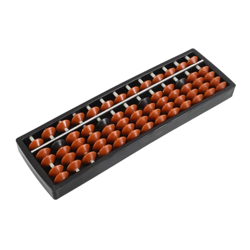 NUOBESTY 13 Abakus Mathematik Lernspielzeug Pädagogisches Mathematik Abacus für Montessori Abacus Perlen Mathematiklernen der Mathe-Tools Plastik von NUOBESTY
