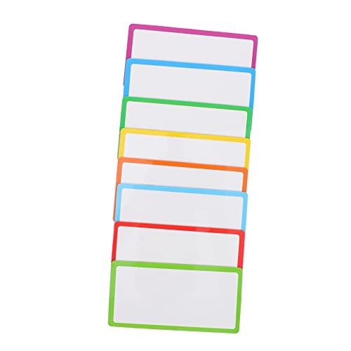 NUOBESTY 2 Sets Löschbare Magnettafel Planer Kühlschrank Magnetischer Notizblock Studentenwerkzeug Helle Farbe Notizblock Für Die Küche 8 Stück X 2 von NUOBESTY