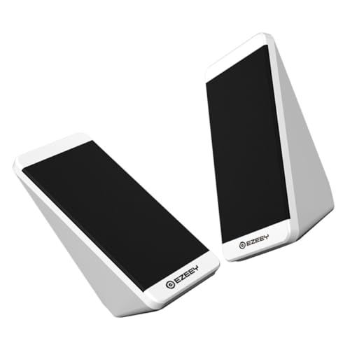 NUOBESTY 1Paar USB Lautsprecher Kompakter Multimedia Lautsprecher Mit USB Für PC Laptop Smartphone Klarer Sound Für Spiele von NUOBESTY