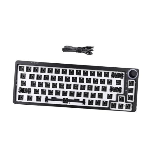 NUOBESTY 1Satz Hot Swap Fähiges Mechanisches Tastatur Kit mit RGB Programmierbarer Anschlussdose DIY Bausatz für Kabelgebundene Gaming Tastatur Abnehmbares USB Kabel Vielseitig NUOBESTY 1Satz Hot Swap Fähiges Mechanisches Tastatur Kit mit RGB Programmierbarer Anschlussdose DIY Bausatz für Kabelgebundene Gaming Tastatur Abnehmbares USB Kabel Vielseitig von NUOBESTY