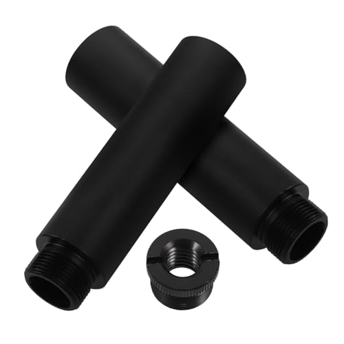 NUOBESTY 1Satz Mikrofonständer Verlängerungsrohr Adapter Aluminium Legierung Für Boom Arm Mikrofone Stabil Langlebig von NUOBESTY
