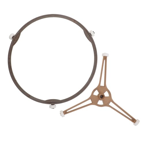 NUOBESTY 1Satz Mikrowellen Drehteller Ring Teilig Einstellbare Stütze für Mikrowellenplatten Langlebiges Eisenmaterial Installieren Kompatibel mit Verschiedenen NUOBESTY 1Satz Mikrowellen Drehteller Ring Teilig Einstellbare Stütze für Mikrowellenplatten Langlebiges Eisenmaterial Installieren Kompatibel mit Verschiedenen von NUOBESTY