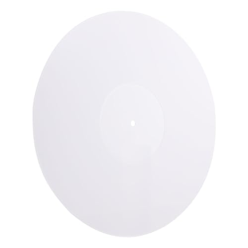 NUOBESTY 1Stück Acryl Vinyl Schallplattenmatte für Weiß Vibrationen Verbessert Klangqualität Antistatisch Kompatibel mit Schallplatten NUOBESTY 1Stück Acryl Vinyl Schallplattenmatte für Weiß Vibrationen Verbessert Klangqualität Antistatisch Kompatibel mit Schallplatten von NUOBESTY