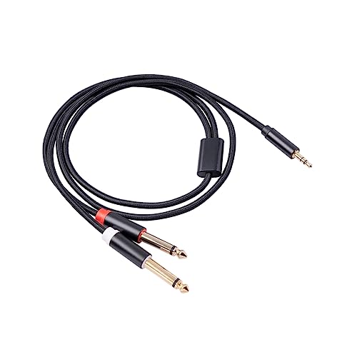 NUOBESTY 1Stück Audiokabel Mit Klinkenstecker Klinkenstecker Hochwertiges Flexibles Audiokabel Für Mixer Recorder Schwarz Hohe Signalübertragung NUOBESTY 1Stück Audiokabel Mit Klinkenstecker Klinkenstecker Hochwertiges Flexibles Audiokabel Für Mixer Recorder Schwarz Hohe Signalübertragung von NUOBESTY