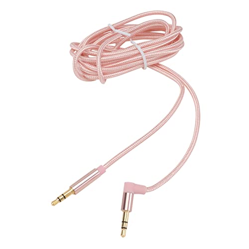 NUOBESTY 1Stück Aux Kabel Für Home Stereo Lautsprecher Kopfhörer Männlich An Männlich Geflochtenes Mesh Roségold Langlebig Perfekter NUOBESTY 1Stück Aux Kabel Für Home Stereo Lautsprecher Kopfhörer Männlich An Männlich Geflochtenes Mesh Roségold Langlebig Perfekter von NUOBESTY