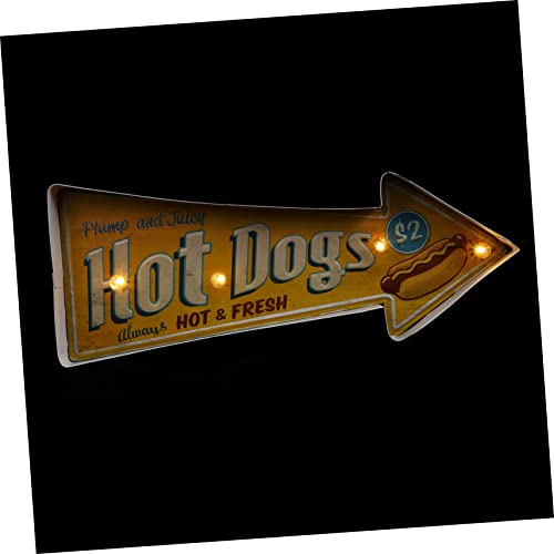 NUOBESTY 1Stück Hot Dog Werbung LED Wandbeleuchtung Retro Lichtplatine für Geschäftsdarstellung Einfache Installation Langlebiges Material Stilvoller Licht NUOBESTY 1Stück Hot Dog Werbung LED Wandbeleuchtung Retro Lichtplatine für Geschäftsdarstellung Einfache Installation Langlebiges Material Stilvoller Licht von NUOBESTY