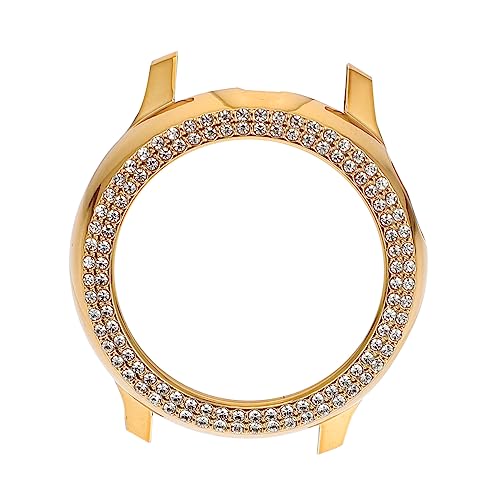 NUOBESTY 1Stück Kantige Uhrenhülle aus PC mit Doppeltem Diamantdesign für Watch Active Schützende Abdeckung Leicht Praktisch Schutz vor Abnutzung Aging von NUOBESTY