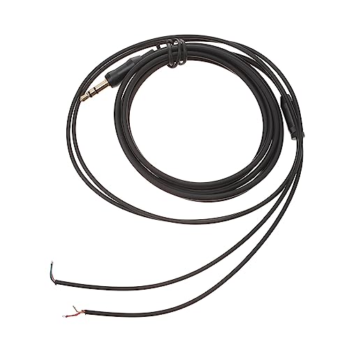 NUOBESTY 1Stück Kopfhörerkabel Schwarz Tpe Reparaturkabel für Kopfhörer Sauerstofffreies Kupfer Langlebig Dehnbar Zubehör für DIY Projekte NUOBESTY 1Stück Kopfhörerkabel Schwarz Tpe Reparaturkabel für Kopfhörer Sauerstofffreies Kupfer Langlebig Dehnbar Zubehör für DIY Projekte von NUOBESTY