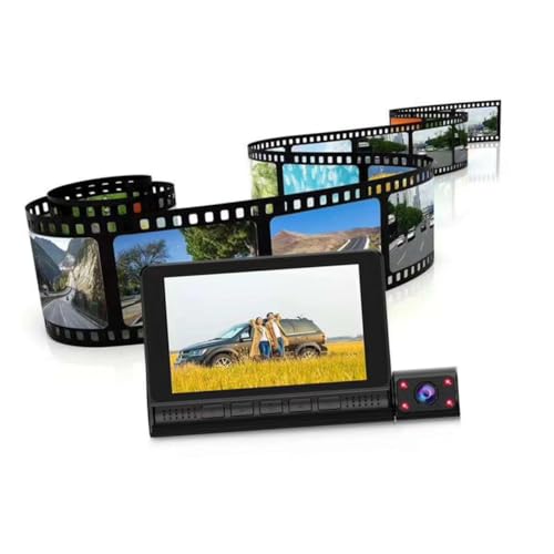 NUOBESTY 1Stück Touchscreen Dash Cam Autokamera mit Sensor Weitwinkel Loop Aufnahme Bewegungserkennung für Sicheres Fahren Überwachung im Auto NUOBESTY 1Stück Touchscreen Dash Cam Autokamera mit Sensor Weitwinkel Loop Aufnahme Bewegungserkennung für Sicheres Fahren Überwachung im Auto von NUOBESTY