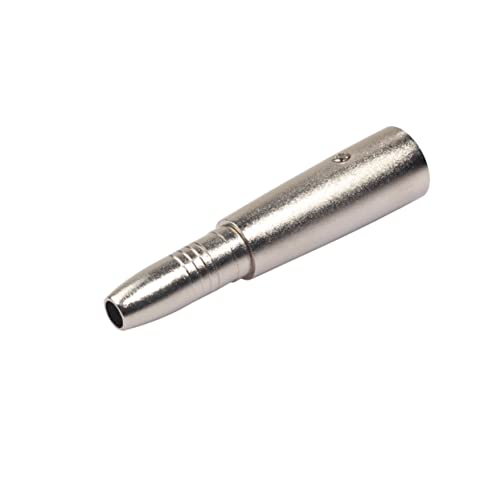 NUOBESTY 1Stück XLR Pin zu Mono Buchse Audio Adapter Kompaktes Design Stabiler für Mikrofon Lautsprecher Langlebige Bauweise NUOBESTY 1Stück XLR Pin zu Mono Buchse Audio Adapter Kompaktes Design Stabiler für Mikrofon Lautsprecher Langlebige Bauweise von NUOBESTY