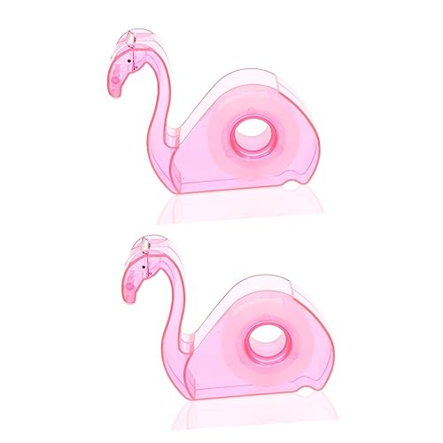 NUOBESTY 2 Sets Einfaches Design Praktischer Einsatz Tragbarer Klebebandspender Klebebandhalter Für Den Schreibtisch Etikettenspender Für Büro- Und Kunstprojekte von NUOBESTY