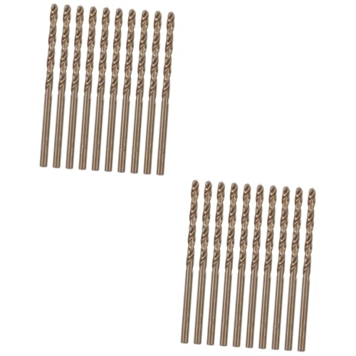 NUOBESTY 2 Sätze Teiliges Bohrer Hochgeschwindigkeitsstahl Spiralgewickelte Metallbohrer Für Gehärtetes Metall Und Gusseisen Für Diy Projekte Und Bauarbeiten 10 Stück * 2 NUOBESTY 2 Sätze Teiliges Bohrer Hochgeschwindigkeitsstahl Spiralgewickelte Metallbohrer Für Gehärtetes Metall Und Gusseisen Für Diy Projekte Und Bauarbeiten 10 Stück * 2 von NUOBESTY