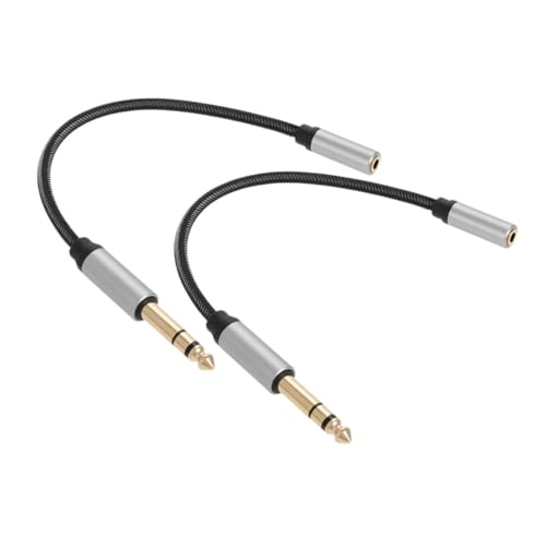 NUOBESTY 2 Stück Audio Konvertierungskabel Audiokabel Verlängerungskabel Kopfhörerkabel Kopfhöreranschluss Verlängerungskabel Kopfhörer Verlängerungskabel Für Kopfhörer Ohrhörer von NUOBESTY