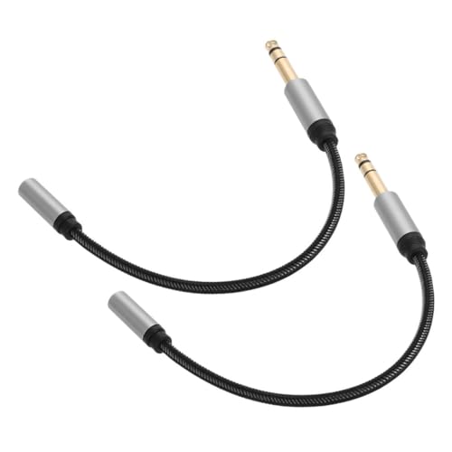 NUOBESTY 2 Stück Audio-konvertierungskabel Austausch Des Kopfhörerkabels Audiokabel Für Lautsprecher Kopfhörer-zusatzkabel Zubehör Für Kopfhörer Kopfhöreradapter Headset-kabel Zinklegierung NUOBESTY 2 Stück Audio-konvertierungskabel Austausch Des Kopfhörerkabels Audiokabel Für Lautsprecher Kopfhörer-zusatzkabel Zubehör Für Kopfhörer Kopfhöreradapter Headset-kabel Zinklegierung von NUOBESTY