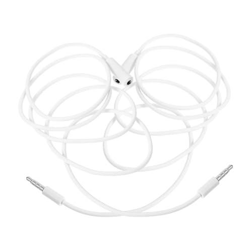 NUOBESTY 2 Stück Audio-verlängerungskabel Kopfhörer-audiokabel Kopfhörer Verwenden Audiokabel Farbe Draht Audioverbindungskabel Zubehör Für Audiokabel Weiß Pvc NUOBESTY 2 Stück Audio-verlängerungskabel Kopfhörer-audiokabel Kopfhörer Verwenden Audiokabel Farbe Draht Audioverbindungskabel Zubehör Für Audiokabel Weiß Pvc von NUOBESTY