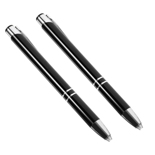 NUOBESTY 2 Stück Metall Kugelschreiber Multifunktions Druckstift Automatischer Anhänger Stiftspitze Kugelschreiber Multifunktionaler Kugelschreiber Mehrschichtiger Ohrstöpsel von NUOBESTY