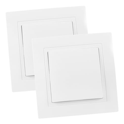 NUOBESTY 2 Stück Schalter für den Innenbereich Wandleuchte-Schalttafel Wandschalttafel Steuerschalter Lichtschalter Steuerschalttafel Schalttafel für Zuhause schalten Stk NUOBESTY 2 Stück Schalter für den Innenbereich Wandleuchte-Schalttafel Wandschalttafel Steuerschalter Lichtschalter Steuerschalttafel Schalttafel für Zuhause schalten Stk von NUOBESTY