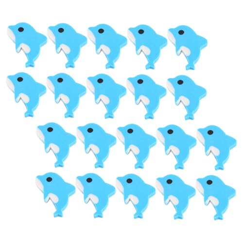NUOBESTY 20 Stück Kleiner -Radiergummi Kindergummis einzigartige Radiergummis Fun Eraser für Gefälligkeiten für studentische Partys Mini-Radierer Sky-blue von NUOBESTY
