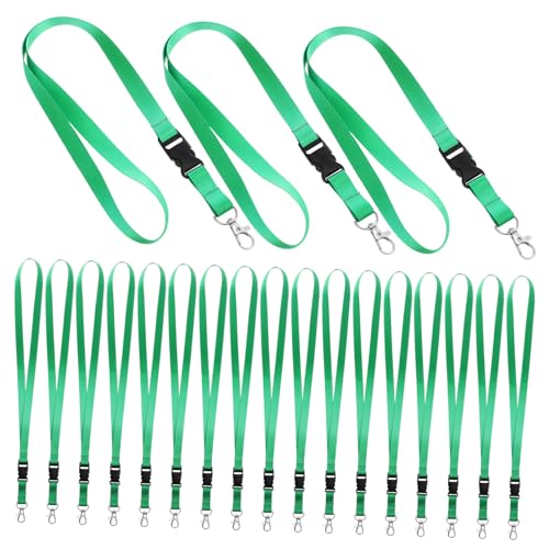 NUOBESTY 20 Stück Schlüsselband für Arbeitsabzeichen Abzeichenhalter Lanyard mit ID-Halter Ausweishalter Lanyard ID Abzeichen Lanyard ID-Schlüsselband Lanyard für Abzeichen Nylon Green NUOBESTY 20 Stück Schlüsselband für Arbeitsabzeichen Abzeichenhalter Lanyard mit ID-Halter Ausweishalter Lanyard ID Abzeichen Lanyard ID-Schlüsselband Lanyard für Abzeichen Nylon Green von NUOBESTY