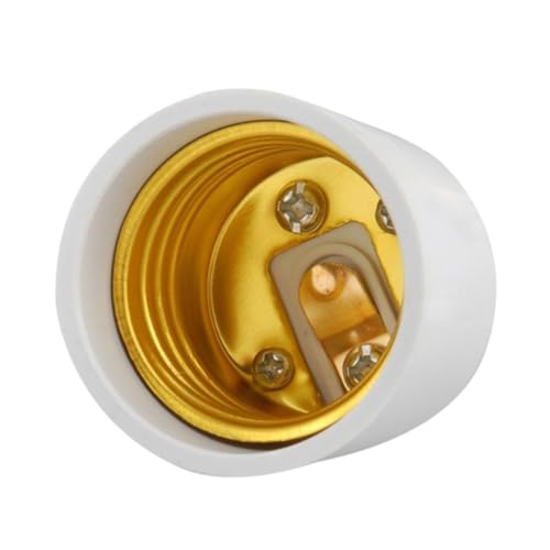 NUOBESTY 2Stücke Adapter Lampenfassung Einfach zu Installieren Hitzebeständig und Korrosionsgeschützt für LED Glühbirnen Schnelle Montage ohne Werkzeug NUOBESTY 2Stücke Adapter Lampenfassung Einfach zu Installieren Hitzebeständig und Korrosionsgeschützt für LED Glühbirnen Schnelle Montage ohne Werkzeug von NUOBESTY