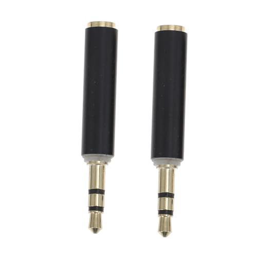 NUOBESTY 2Stücke Audios Konverteradapter Langlebiger Für Mikrofone Heimkino Leicht Kompakt von NUOBESTY