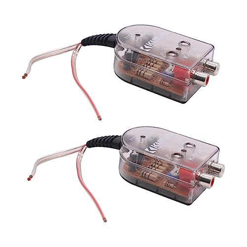 NUOBESTY 2Stücke Auto Audio zu Niederfrequenz Adapter Kompakt Tragbar für CD Vcd DVD Player ohne Ausgabe NUOBESTY 2Stücke Auto Audio zu Niederfrequenz Adapter Kompakt Tragbar für CD Vcd DVD Player ohne Ausgabe von NUOBESTY
