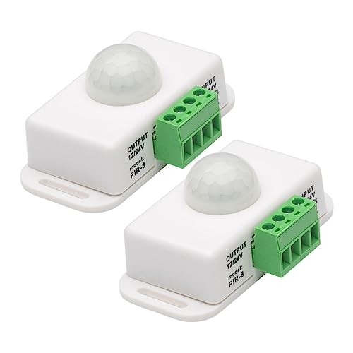 NUOBESTY 2Stücke Bewegungsmelder Infrarotsensor Mit Timer Pir Lichtschalter Für Innen Und Außenbeleuchtung Für Schrank Treppe Sicherheits Und Vorratsbeleuchtung NUOBESTY 2Stücke Bewegungsmelder Infrarotsensor Mit Timer Pir Lichtschalter Für Innen Und Außenbeleuchtung Für Schrank Treppe Sicherheits Und Vorratsbeleuchtung von NUOBESTY