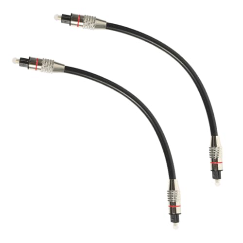 NUOBESTY 2Stücke Optisches Audiokabel Professionelles Kabel Mit Schutzhülle Für Heimkino CD Player Dvd Receiver Stereoanlagen Hochwertiges Langlebiges von NUOBESTY