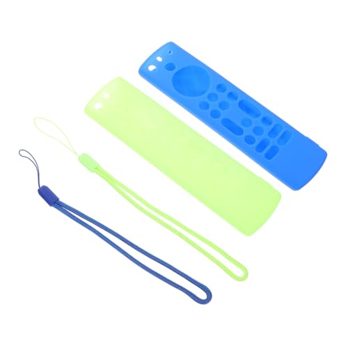 NUOBESTY 2Stücke Pack Fernbedienungsabdeckung aus Silikon Schutzhülle für Tv Stick für Stick Präzise Passform Stabil Langlebig Leuchtendem NUOBESTY 2Stücke Pack Fernbedienungsabdeckung aus Silikon Schutzhülle für Tv Stick für Stick Präzise Passform Stabil Langlebig Leuchtendem von NUOBESTY