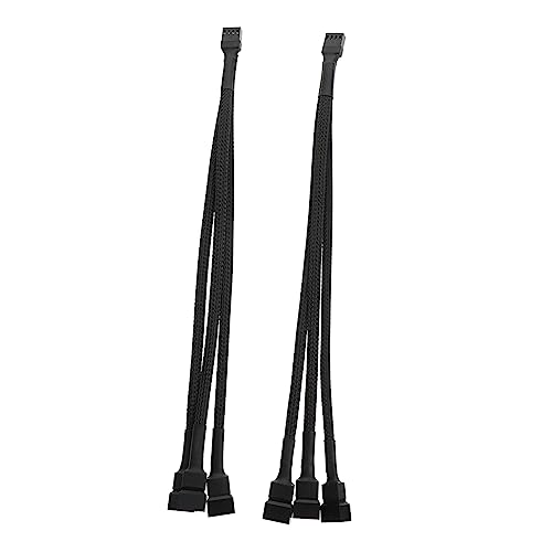 NUOBESTY 2Stücke Pwm Lüfter Splitter Kabel Netzteilkabel für Computerzubehör Lüfterverlängerung Stromkabel mit Professioneller Verarbeitung Hoher NUOBESTY 2Stücke Pwm Lüfter Splitter Kabel Netzteilkabel für Computerzubehör Lüfterverlängerung Stromkabel mit Professioneller Verarbeitung Hoher von NUOBESTY