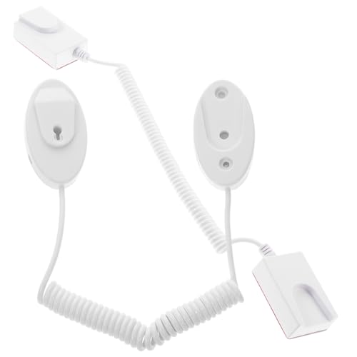 NUOBESTY 2Stücke Selbstklebender Fernbedienungshalter mit Einziehbarem Sicherheitskabel Einsetzbar für Fernbedienungen Einfache Installation ohne Bohren NUOBESTY 2Stücke Selbstklebender Fernbedienungshalter mit Einziehbarem Sicherheitskabel Einsetzbar für Fernbedienungen Einfache Installation ohne Bohren von NUOBESTY