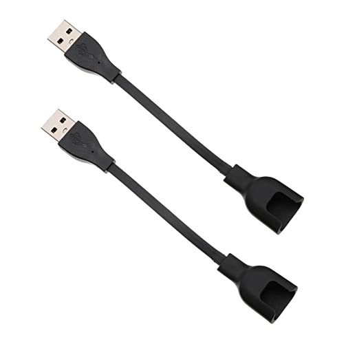 NUOBESTY 2Stücke Smartwatch Ladekabel Tragbares Ladegerät für Band USB Kompatibel Leichtes Kompaktes Design für Reisen Geschäftsreisen Stabiler NUOBESTY 2Stücke Smartwatch Ladekabel Tragbares Ladegerät für Band USB Kompatibel Leichtes Kompaktes Design für Reisen Geschäftsreisen Stabiler von NUOBESTY