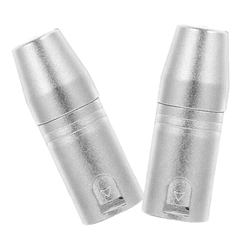 NUOBESTY 2Stücke Xlr Audioadapter Poliger Xlr Buchse Für Mikrofone Mixer Soundsysteme Langlebige Konstruktion Für Audioübertragung von NUOBESTY