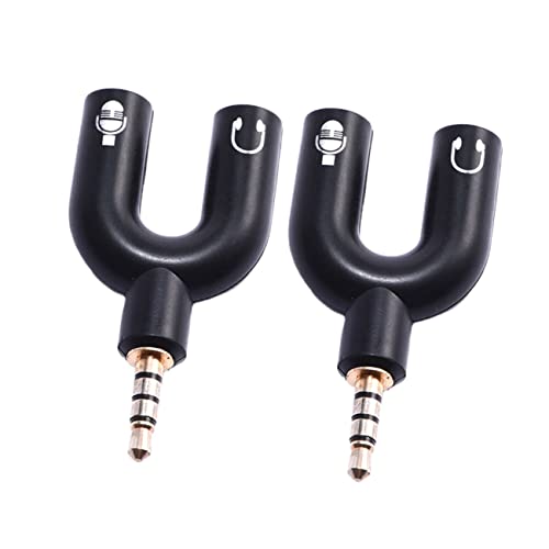 NUOBESTY 2Stücke Y Splitter Audiokabel Männlich Weiblich Für Kopfhörer Mikrofon Kompatibel Mit Handy Computer Tragbar Perfekter Audioadapter NUOBESTY 2Stücke Y Splitter Audiokabel Männlich Weiblich Für Kopfhörer Mikrofon Kompatibel Mit Handy Computer Tragbar Perfekter Audioadapter von NUOBESTY