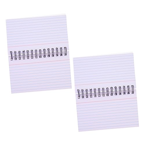 NUOBESTY 2st Nachricht Karteikarte Notizblock Spiralliniertes Tagebuch Selbst Aufkleber Memo-Sticker-Notizen Skizzenbuch Tagebuchplaner Schreibblock Papier Spiral- Zeitschriften Student NUOBESTY 2st Nachricht Karteikarte Notizblock Spiralliniertes Tagebuch Selbst Aufkleber Memo-Sticker-Notizen Skizzenbuch Tagebuchplaner Schreibblock Papier Spiral- Zeitschriften Student von NUOBESTY