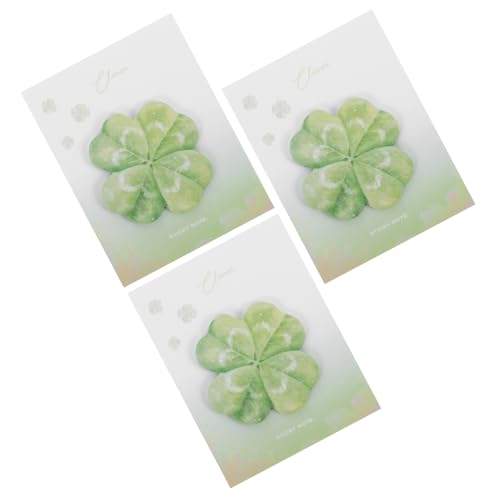 NUOBESTY 3 Stück Dekorative St Patrick'S Day Notizblöcke Mit Vierblättrigen Kleeblättern Kleine Notizblöcke Notizblöcke Für Das Heimbüro Selbstklebende Abreißbare Notizblöcke Für Die NUOBESTY 3 Stück Dekorative St Patrick'S Day Notizblöcke Mit Vierblättrigen Kleeblättern Kleine Notizblöcke Notizblöcke Für Das Heimbüro Selbstklebende Abreißbare Notizblöcke Für Die von NUOBESTY